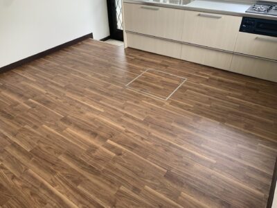 会津坂下町　O様邸　キッチン改修工事　床A